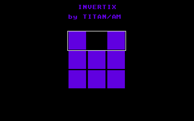 Invertix atari screenshot